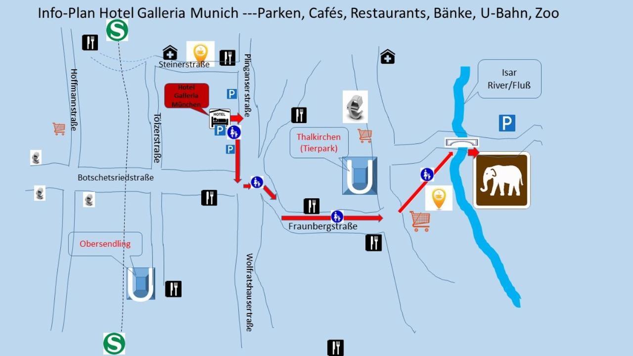 Hotel Galleria Munich Extérieur photo